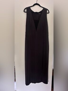 Lane Bryant Black Sleeveless V-Neck Women's Dress